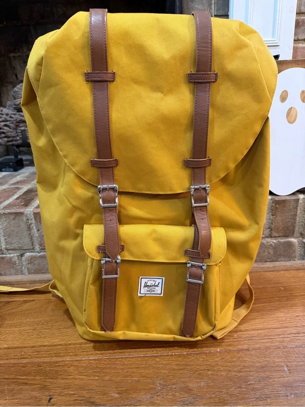 Herschel Supply Company Mustard Yellow little America Backpack 30L